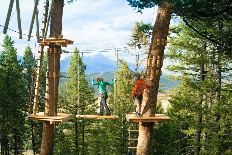 Treetop Adventure Park at Snow King Mountain
