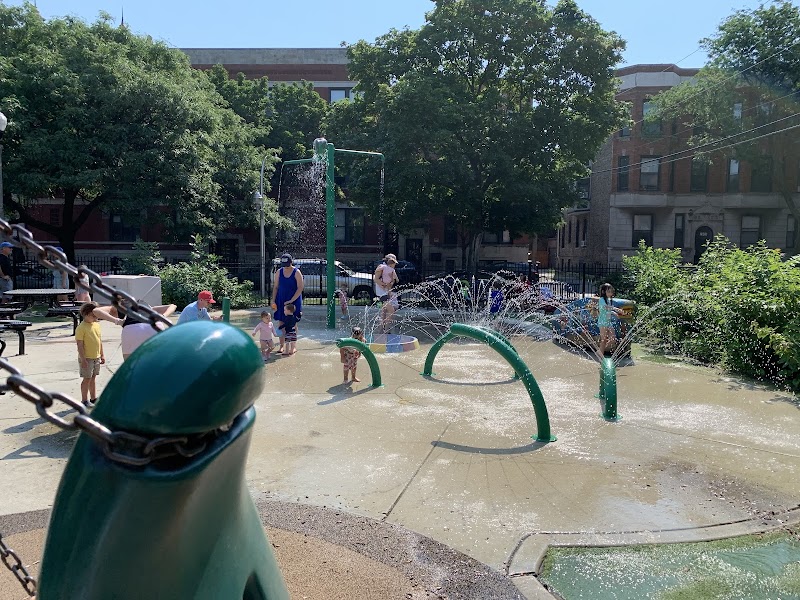 Weisman Park Water Spray Feature